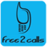 Logo of Free2Calls android Application 