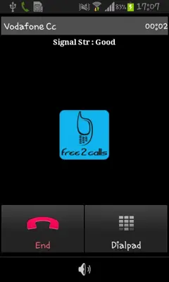 Free2Calls android App screenshot 1