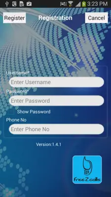 Free2Calls android App screenshot 4